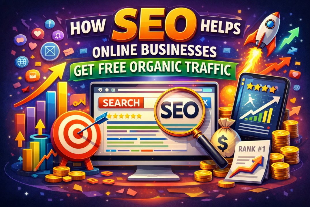 How SEO Helps Online Businesses Get Free Organic Traffic